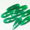 Green Onyx Faceted Pear Drop Briolette Beads Sold per 1 pair & Sizes 30mm x 10mm approx.Onyx is a banded variety of chalcedony. It comes in many colors from white to almost all other colors. It is also used for healing purposes. 